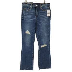 [Blank Nyc] Women's 28 The Bowery Boot Cut Cropped Jeans Distressed NWT